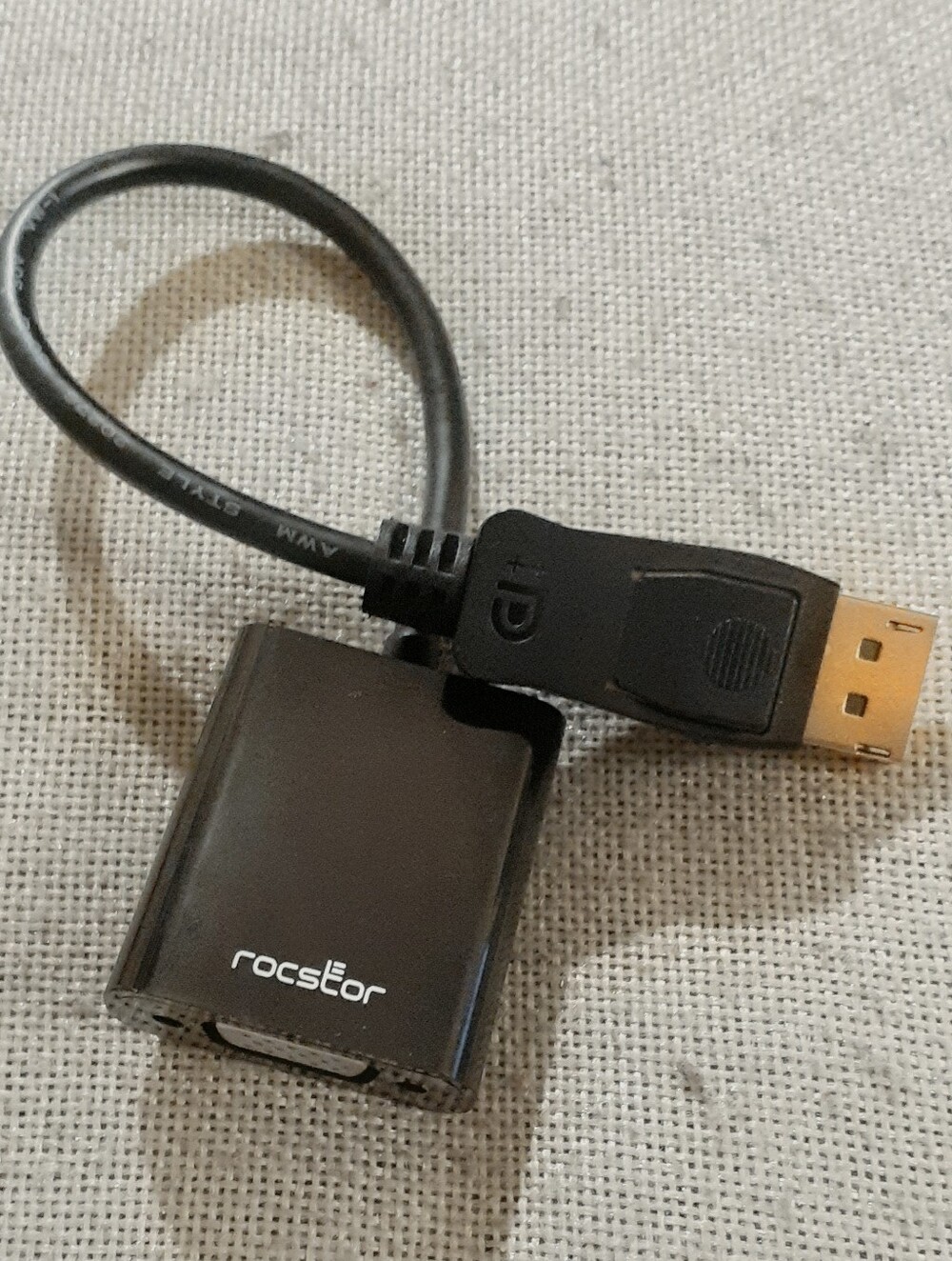 Rocstor Premium DisplayPort to HDMI Video Adapter Converter Black DP Male